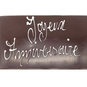 Plaque « Joyeux anniversaire »