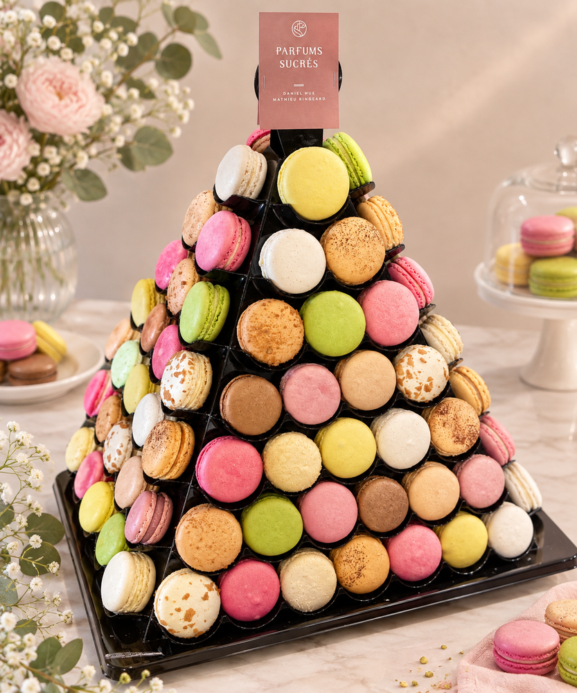 Pyramides de macarons