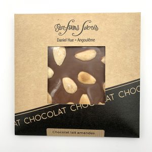 Tablette de chocolat lait fantaisie