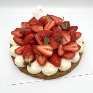 La tarte aux fraises