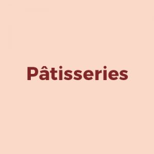 Pâtisseries
